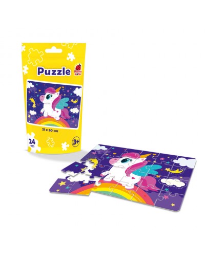 Puzzle in stand-up pouch "Unicorn" RK1130-07